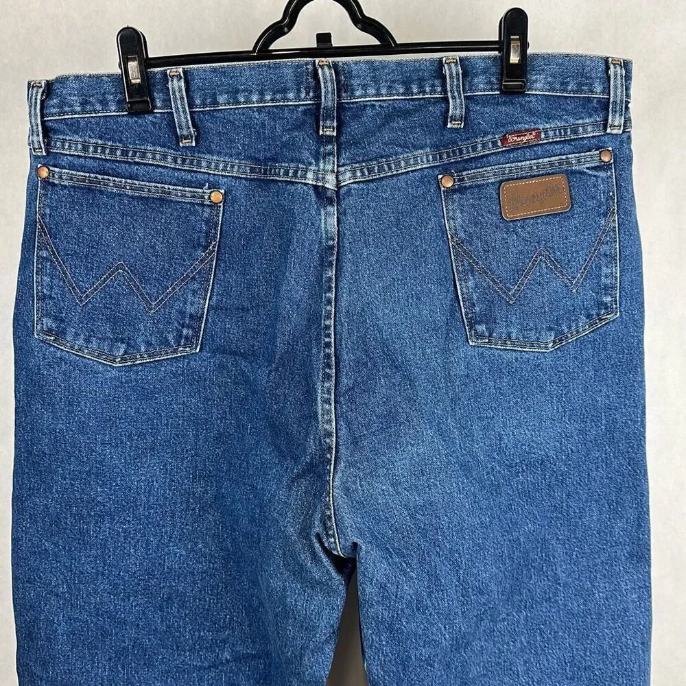 Wrangler Men’s Denim Jeans 13MWZGK Relaxed Sz 42x32